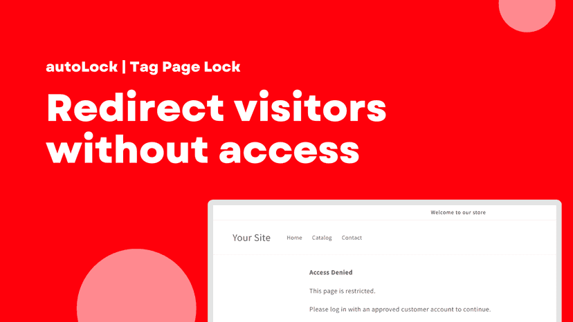 Redirect customers