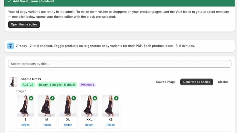 Choose which products you want activated! Takes minutes!