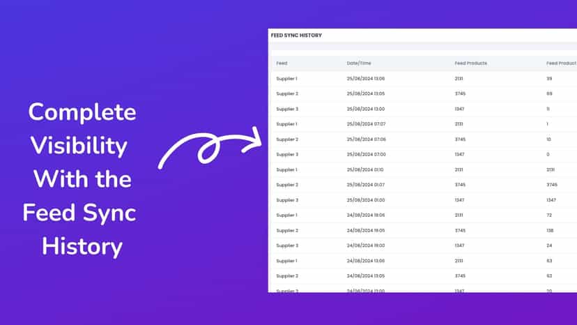 inventory sync history