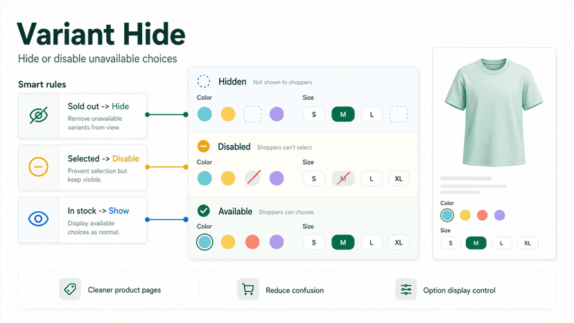Variant Hide