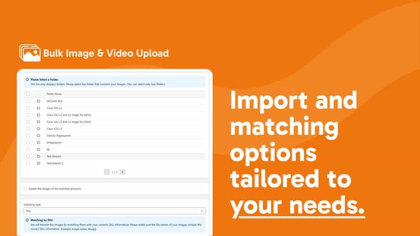 Upload bulk images & videos to Shopify products easily.
