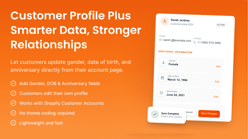 Customer Profile Plus