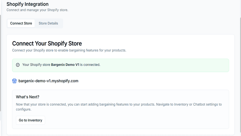 easily connect your shopify store
