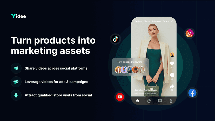 Turn products into marketing assets