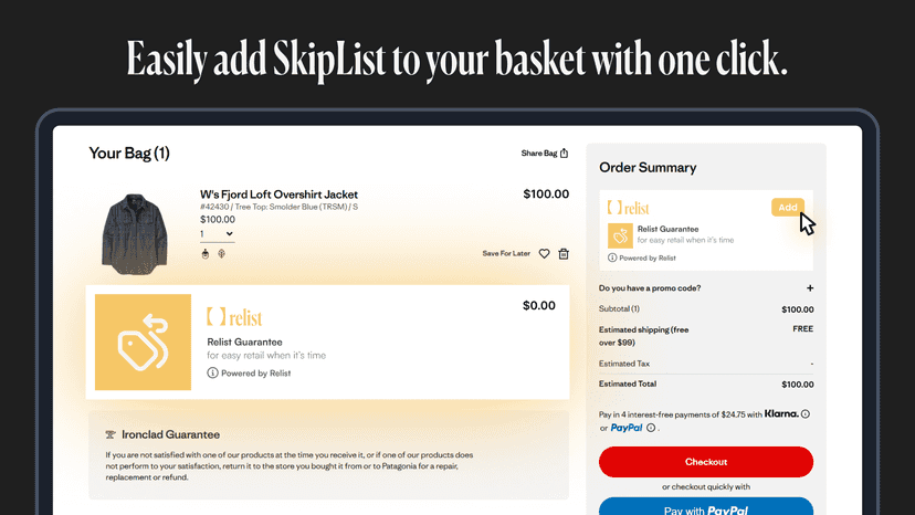 Sync all orders with Relist resale support
