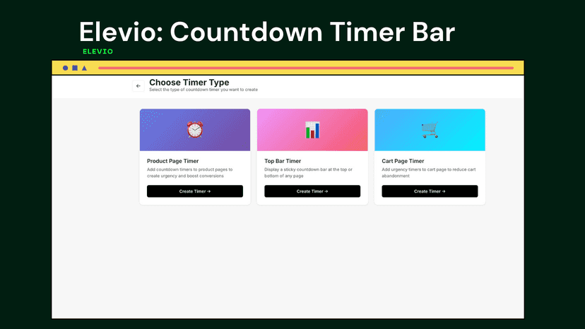 Elevio: Countdown Timer Bar
