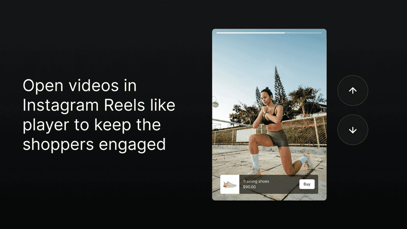 Promotional image of carousel video player