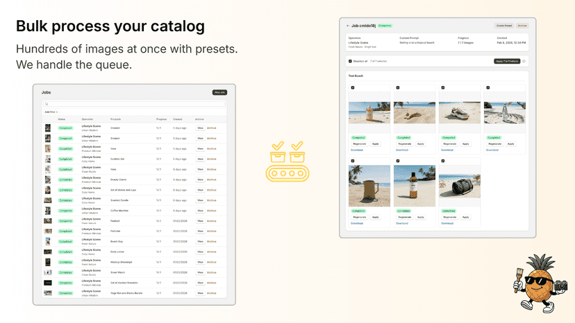 Bulk process your catalog