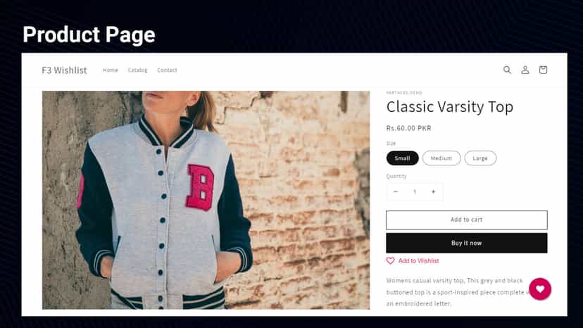 Product Page