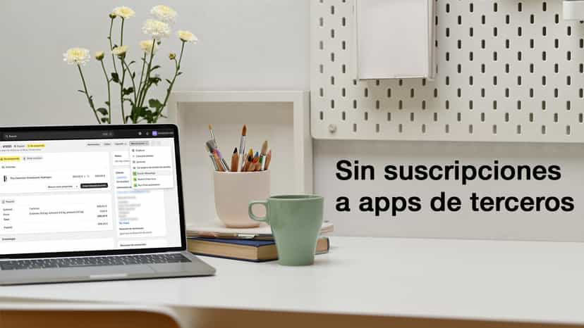 Sin suscripciones a servicios de terceros