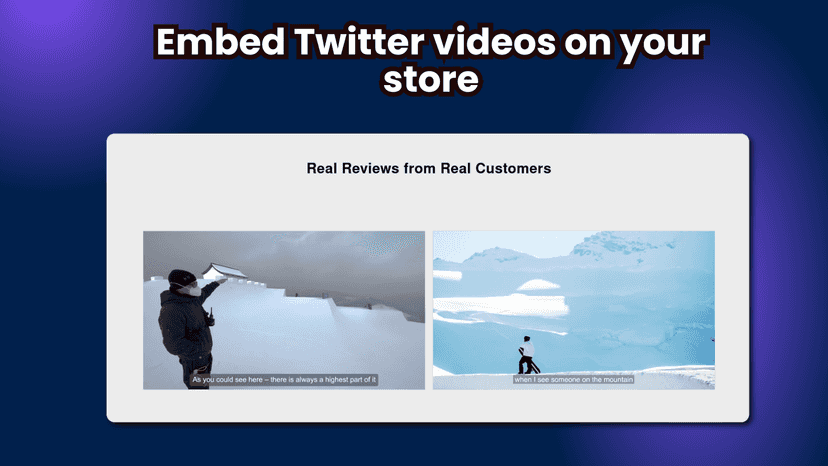 Twitter Videos