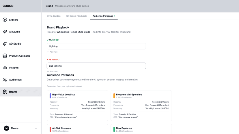 Connect Your Store and Create your own Brand Persona