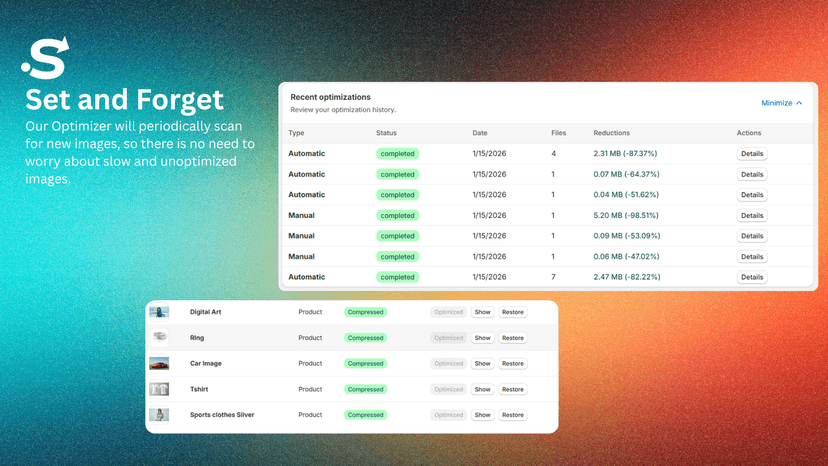 seoai auto-optimize feature ui