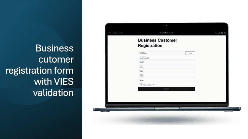 Business registration form