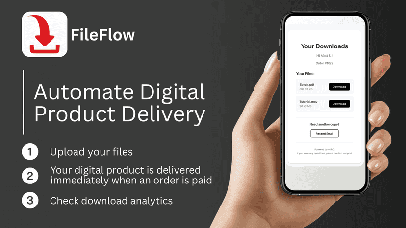 FileFlow - Automate Digital Product Delivery