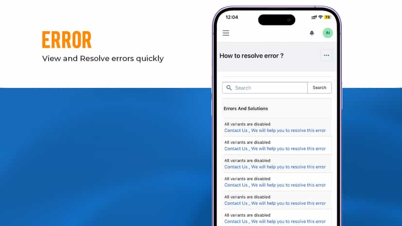 Check all error and fix them to list products on Walmart