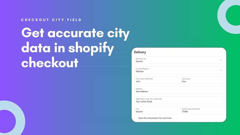 Checkout CitySelect Intro