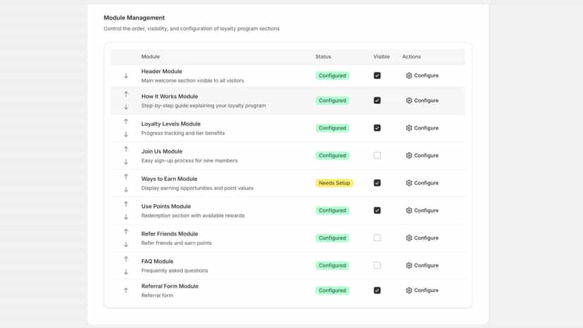 Customize your page