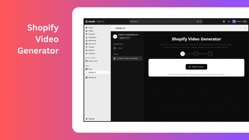 Shopify AI Video Generator