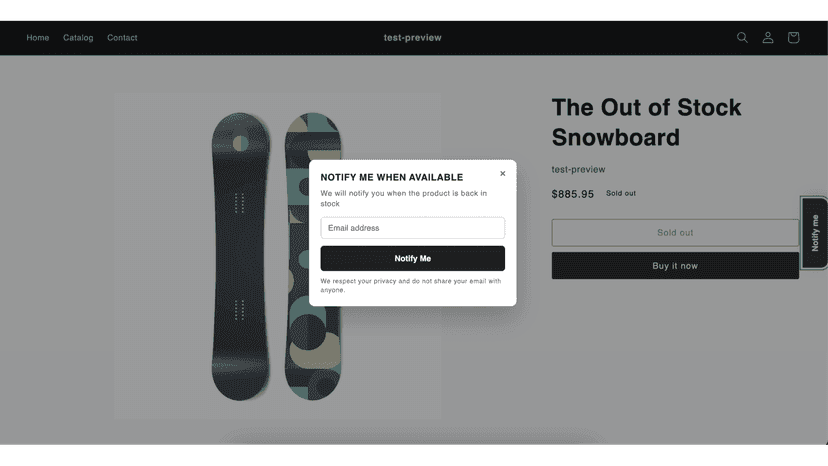 store preview