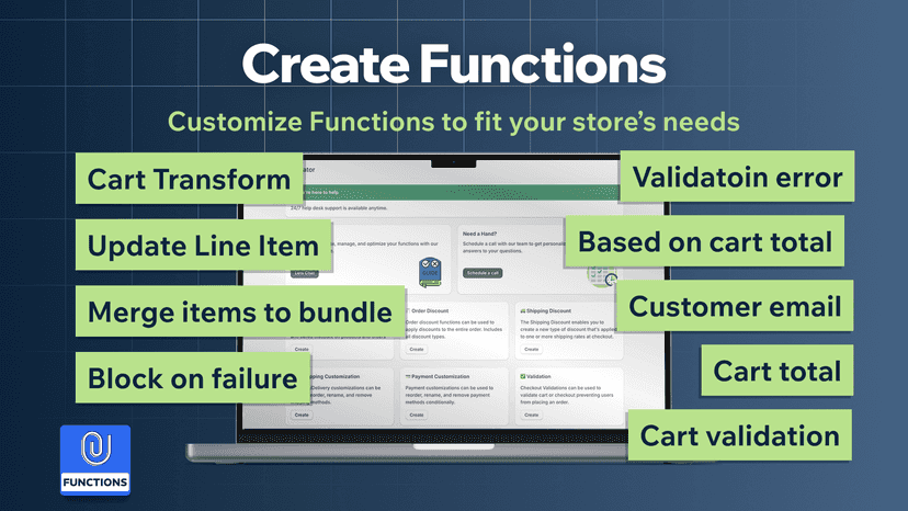 Function app's main features