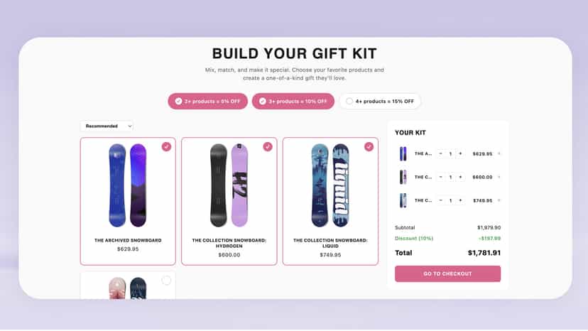Comboo ‑ Crea Kits y Bundles