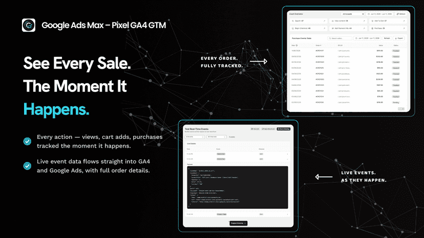 See Every Sale The Moment It Happens