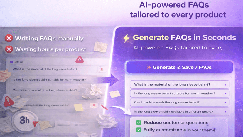 Answerly AI FAQ Generator for Shopify product pages