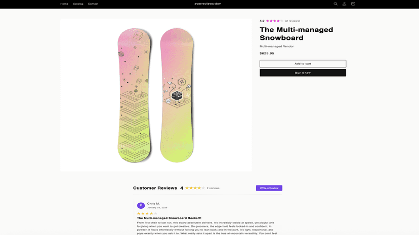 Product Reviews