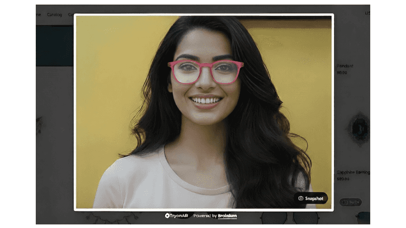 Desktop virtual try-on