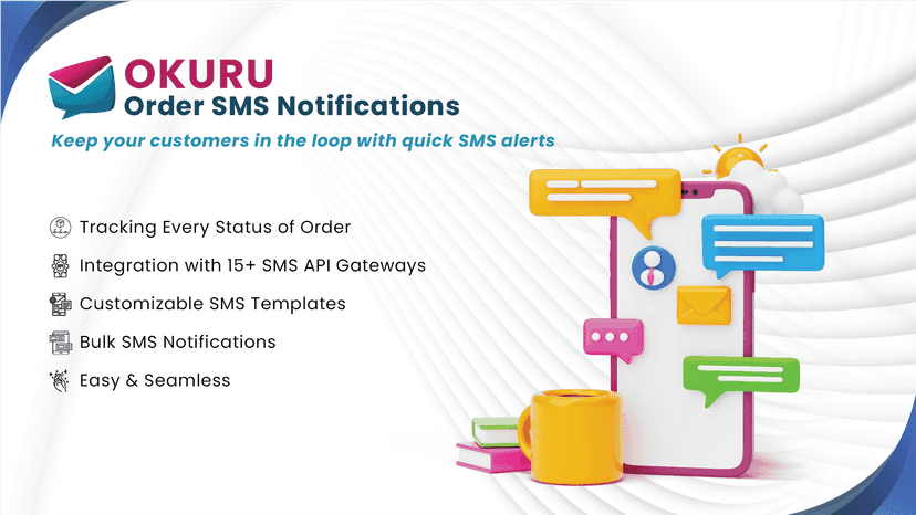 OKURU Order SMS Shopify App
