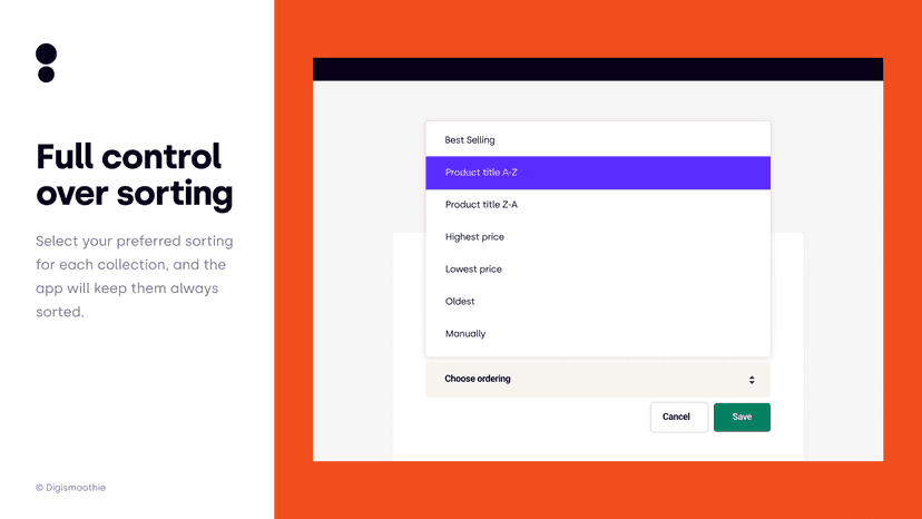 Sorting types
