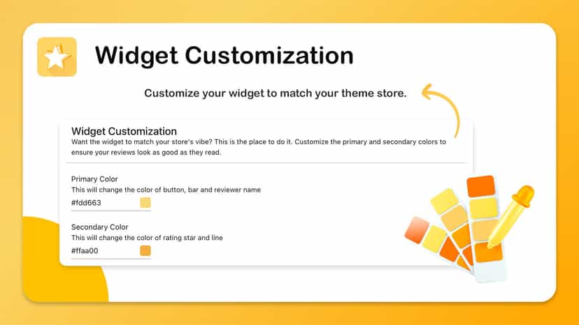 Widget Customisation