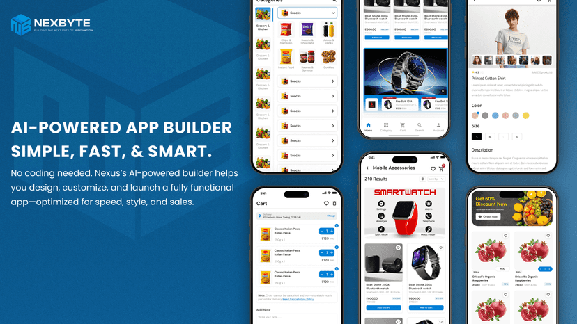 AI-POWERED APP BUILDER SIMPLE, FAST, & SMART.