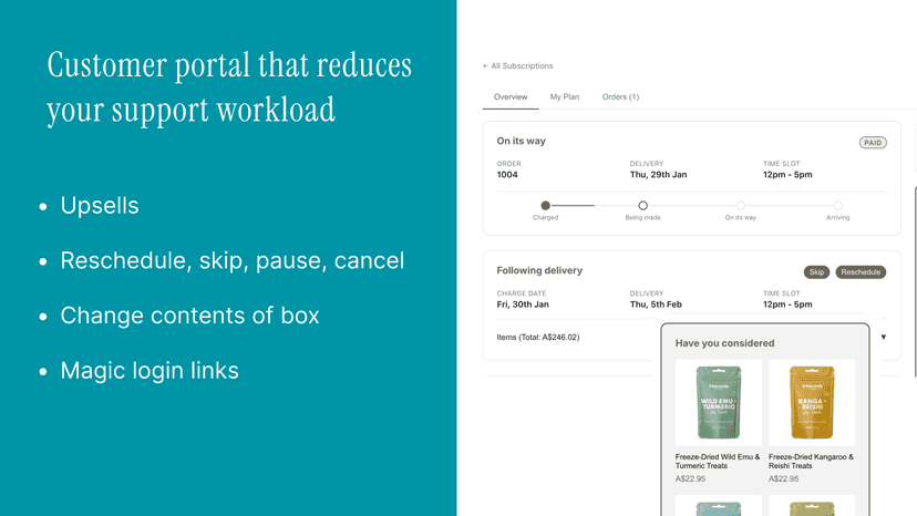 Customer portals that reduce your workload