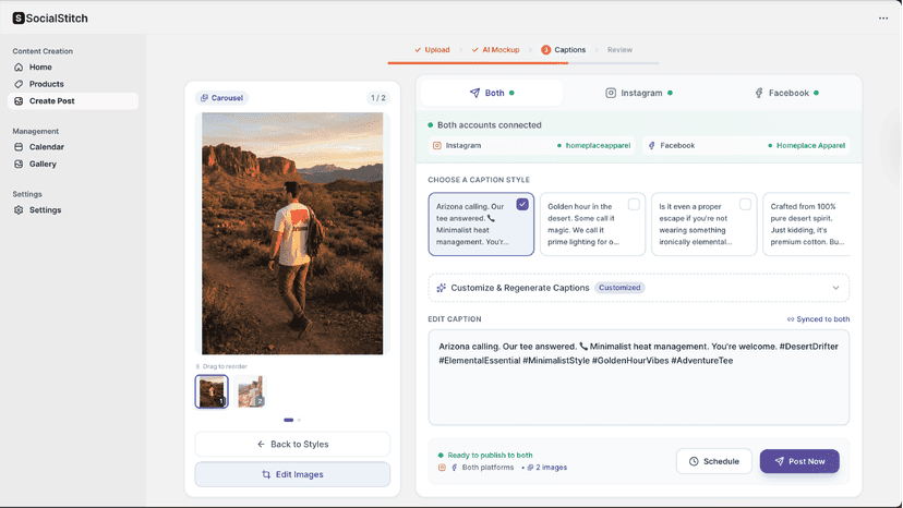 AI mockup generator transforming flat photos to lifestyle