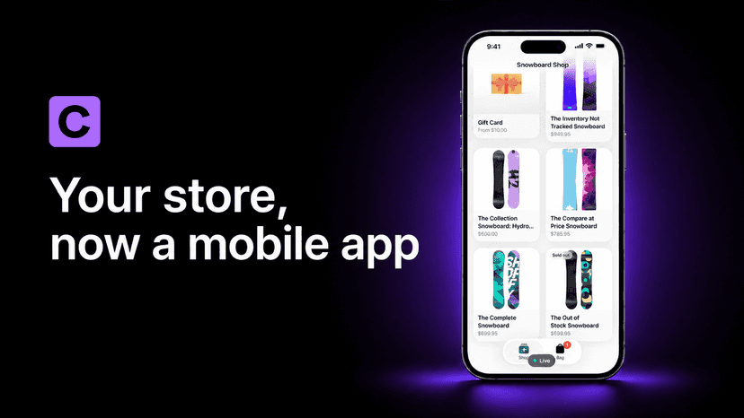 Your store, now a mobile app