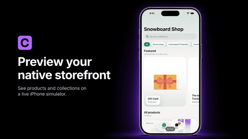 Preview your storefront