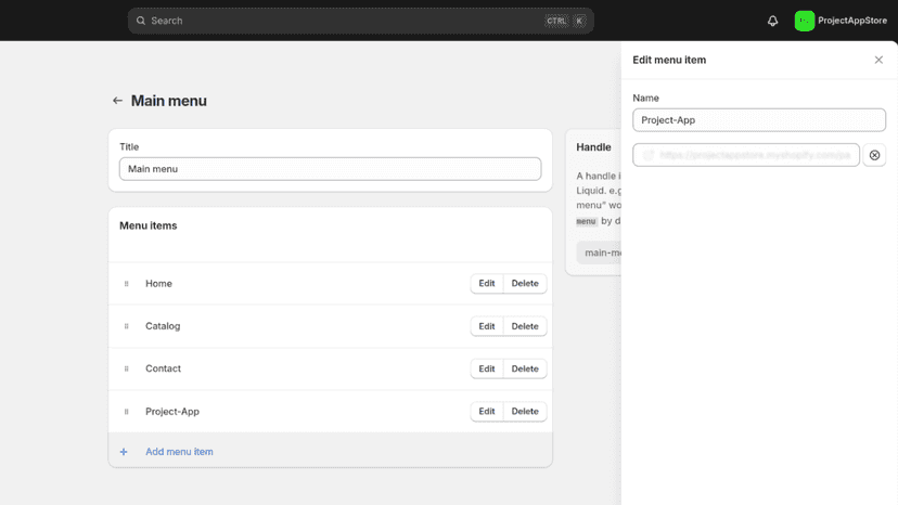 Add Navigation