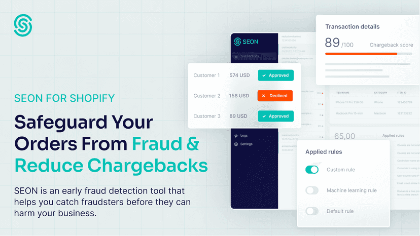 Fight Fraud and Reduce Chargebacks with SEON