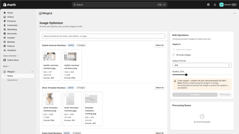 Home page