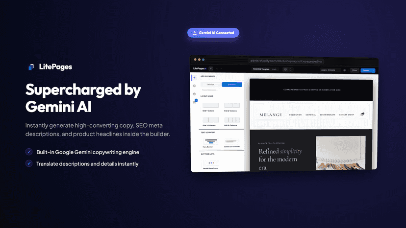 LitePages Screenshot
