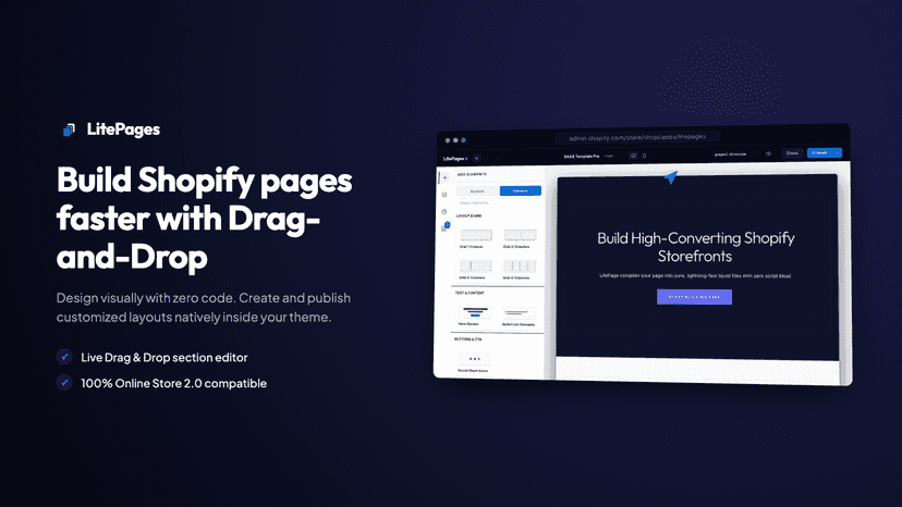 LitePages Builder
