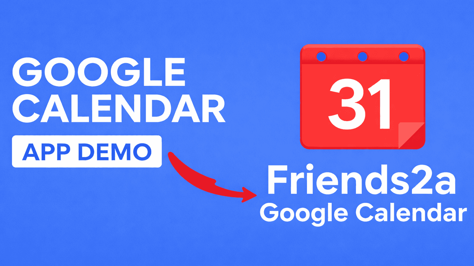 Google Calendar embed demo