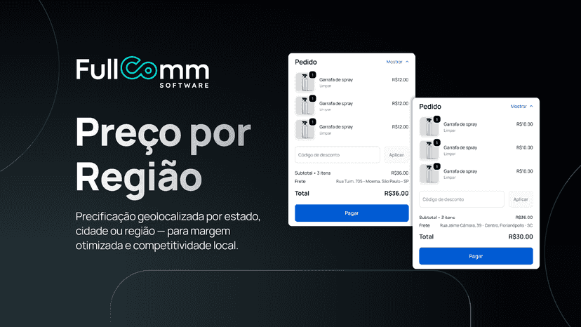 Preço por Região