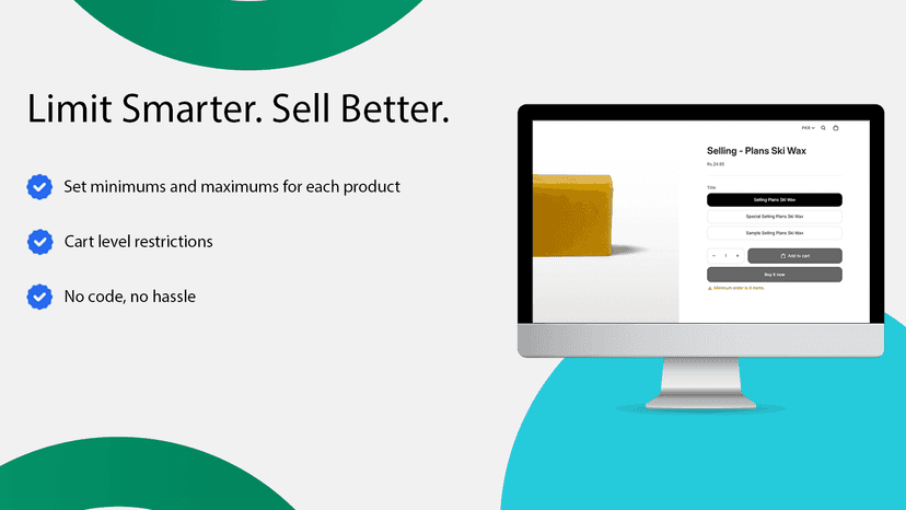 Limit Smarter. Sell Better.