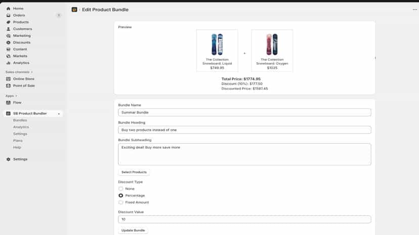 Create/Edit Lisiting