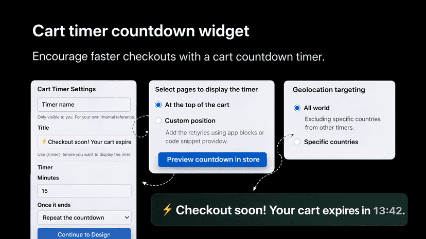 Design library with 30 predefined styles.