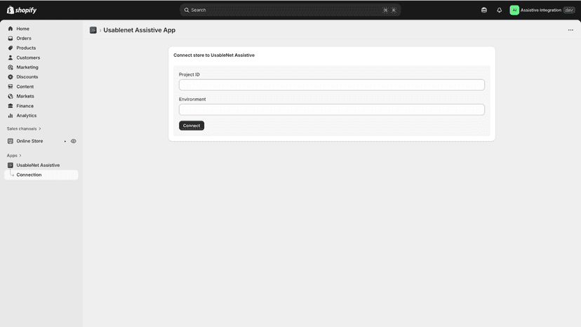 UsableNet Assistive Login Page