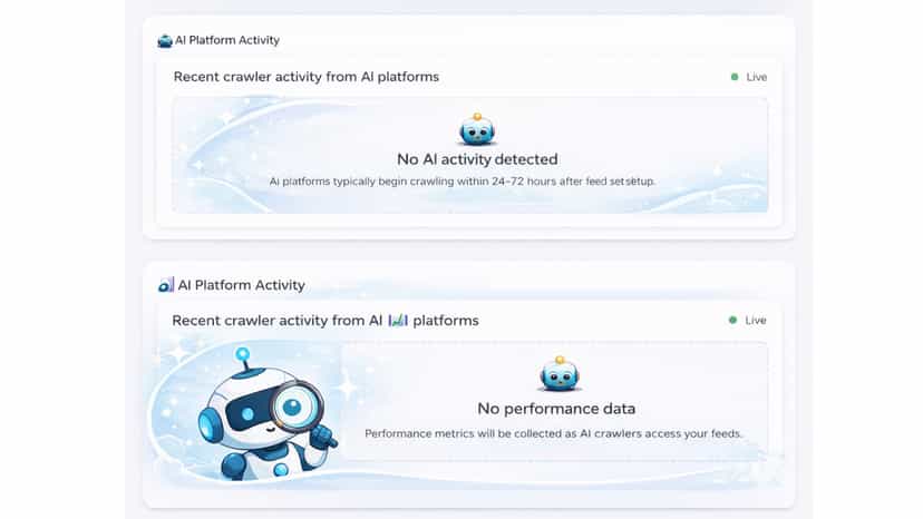 AI shopping feed analytics